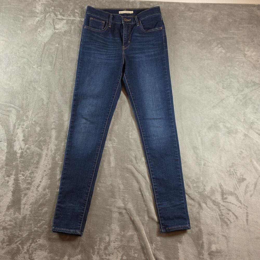 Levi's 720 High Rise Super Skinny Jeans Womens 28x28 Dark Wash Stretch Category